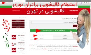 استعلام قالیشویی برادران نوری در لیست قالیشویی های مجاز تهران